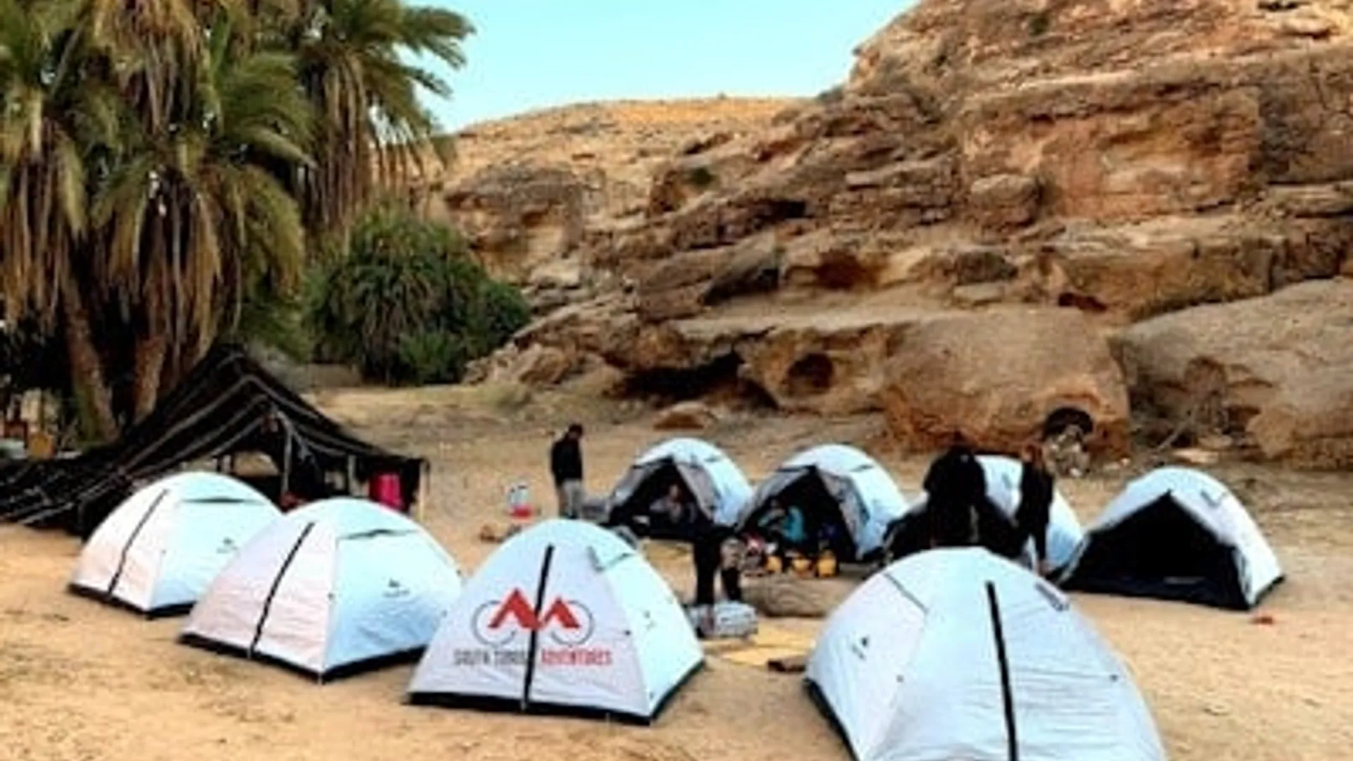 Accampamento a Ghomrassen