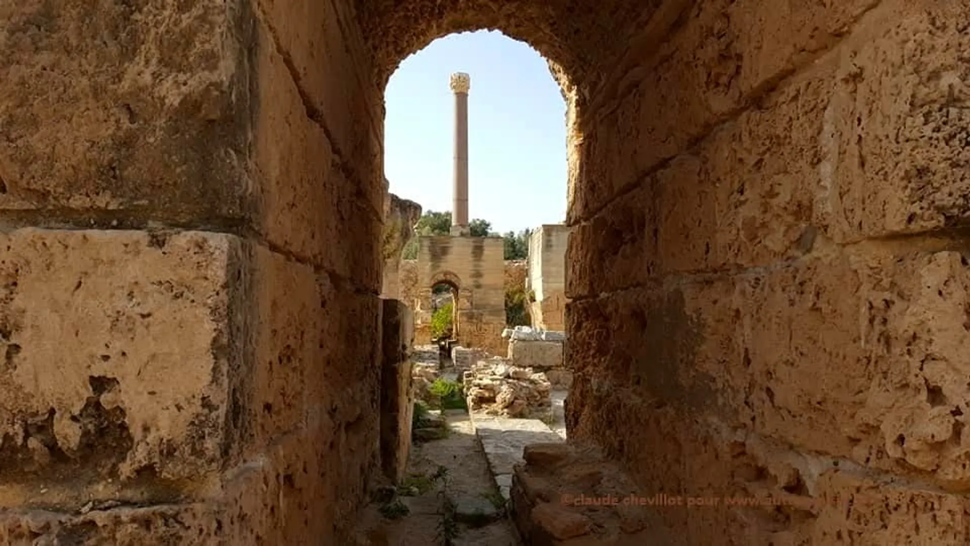 Visit to the archaeological site of Carthage